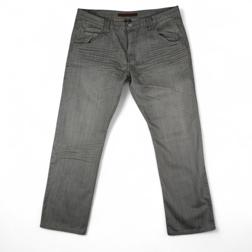 Vintage Live Mechanics Jeans Mens 40x34 Y2K Baggy Hip‎ Hop Skater Straight Leg